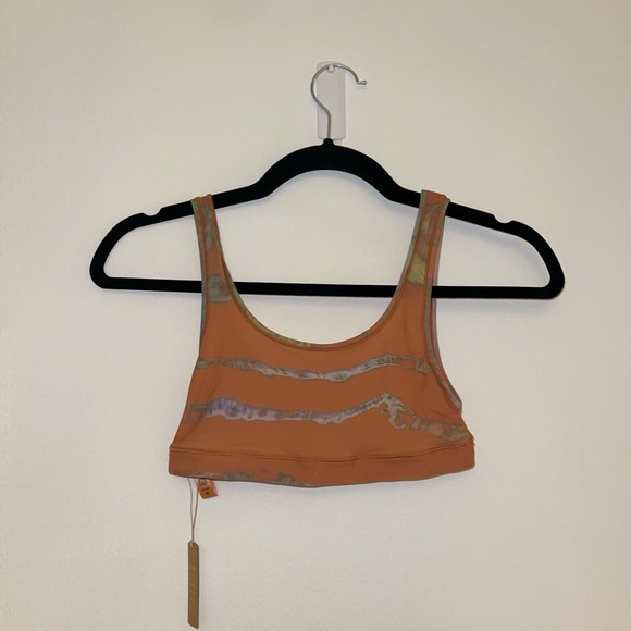SKIMS JELLY SHEER SCOOP NECK BRALETTE | TIE DYE PRINT - Picture 2 of 2